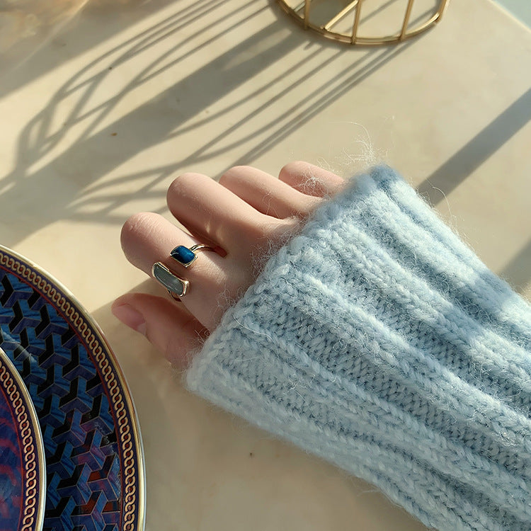 Retro Style Japanese Style Mild Luxury Ring Women's Fashion Advanced